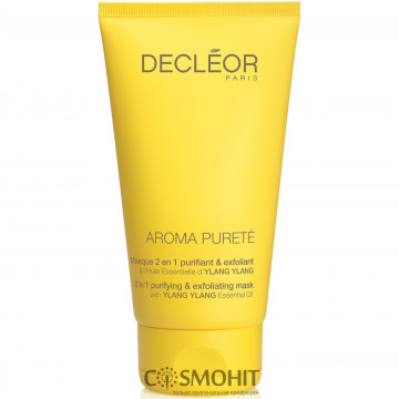 Купити - Decleor Aroma Purete 2 in 1 Purifying & Oxygenating Mask - Маска 2-в-1 для очищення і пілінгу жирної та комбінованої шкіри