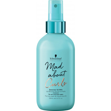 Купити - Schwarzkopf Professional Mad About Curls Quencher Oil Milk - Молочко для укладання кучерявого волосся