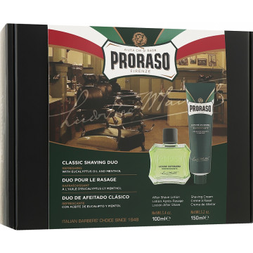 Купити - Proraso Green Line Classic Shaving Duo - Подарунковий набір для гоління