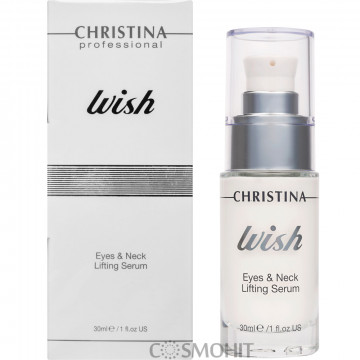 Купити - Christina Wish Eyes & Neck Lifting Serum - Омолоджуюча сироватка для шкіри очей і шиї