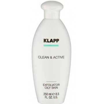 Купити - Klapp Clean & Active Exfoliator Oily Skin - Ексфоліант для комбінованої та жирної шкіри