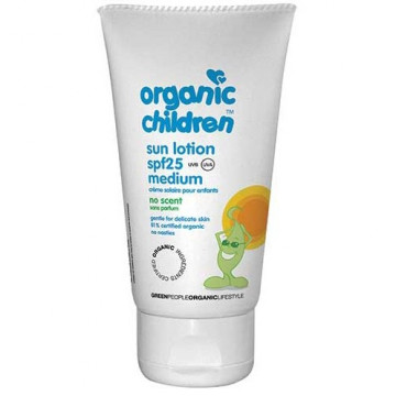 Купити - Green People Child' Sun Lotion SPF25 No scent - Сонцезахисний лосьйон для дітей SPF25 без запаху