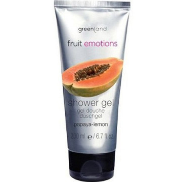 Купити - Greenland Fruit Emotions Shower Gel Papaya & Lemon - Гель для душа Папайя-Лимон