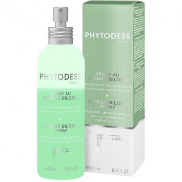 Купити - Phytodess Spray Au Ginkgo Biloba - Спрей для зволоження і захисту сухих забарвлених і мелірованого волосся