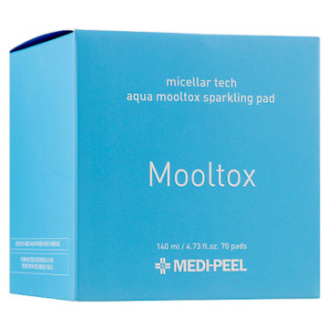 Купити - Medi-Peel Aqua Mooltox Sparkling Pad - Пілінг-диски для зволоження та очищення шкіри обличчя