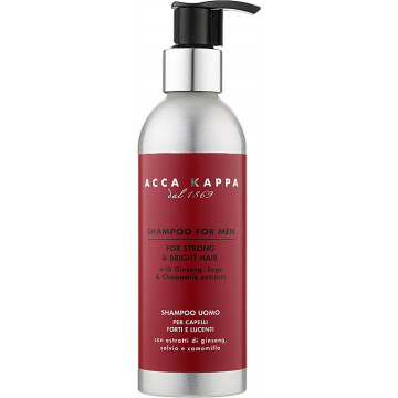 Купити - Acca Kappa Shampoo For Men For Strong & Bright Hair - Чоловічий шампунь для сильного і світлого волосся