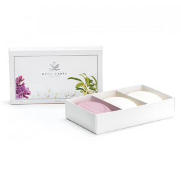 Купити - Acca Kappa Olea Fragrans, Lily & Jasmine Soap Set - Подарунковий набір