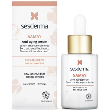 Купити - Sesderma Samay Anti-Aging Serum Sensitive Skin - Антивікова сироватка для обличчя