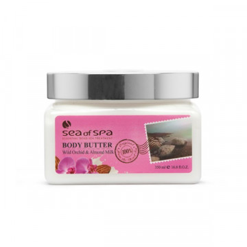 Купити - Sea of SPA Body Scrub - Скраб з солями Мертвого моря (Wild Orchid & Almond Milk)