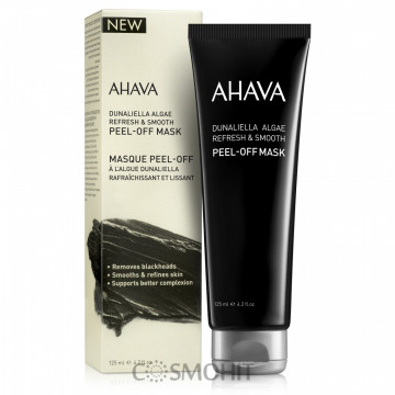 Купити - Ahava Dunaliella Peel Off Mask - Освіжаюча маска-плівка на основі водоростей Дуналіелла