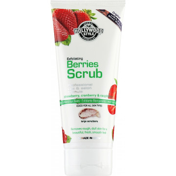 Купити - Hollywood Style Exfoliating Berries Scrub - Відлущуючий скраб для обличчя з екстрактом ягід Купити - Hollywood Style Exfoliating Berries Scrub - Відлущуючий скраб для обличчя з екстрактом ягід