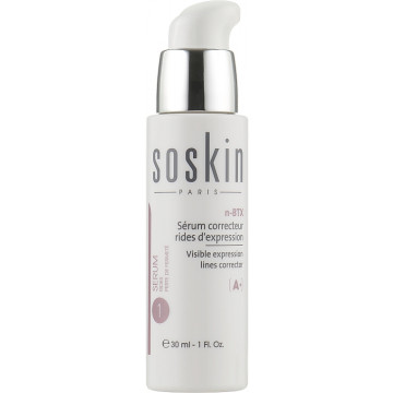 Купити - Soskin N-BTX Visible Expression Lines Corrector - Гель для обличчя від мімічних зморшок