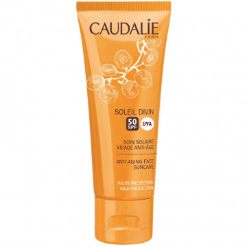 Купити - Caudalie Soleil Divin Anti-Ageing Face Suncare - Сонцезахисний антивіковий крем для обличчя SPF 50