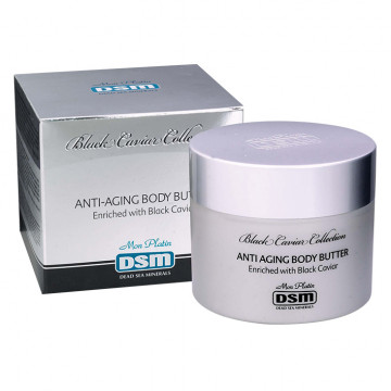 Купити - Mon Platin DSM Black Caviar Anti-Aging Body Butter - Омолоджуюча олія для тіла збагачена чорною ікрою