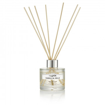 Купити - I Love Vanilla Milk Reed Diffuser - Аромадифузор "Ваніль"