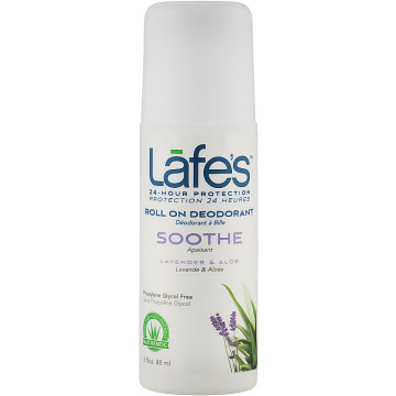 Купити - Lafe's Roll On Deodorant Soothe Lavender & Aloe - Роликовий дезодорант "Лаванда та алое"