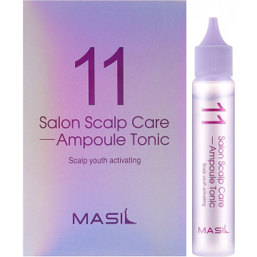 Masil 11 Salon Scalp Care Ampoule Tonic - Освіжаючий ампульний тонік для шкіри голови