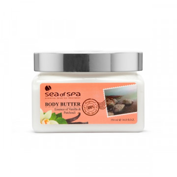 Купити - Sea of SPA Body Butter - Вершки для тіла (Essence of Vanilla & Patchouli)