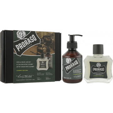 Купити - Proraso Cypress & Vetyver Beard Care Set - Подарунковий набір для догляду за бородою