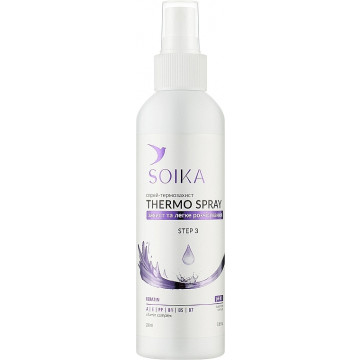 Купити - Soika Thermo Spray - Спрей-термозахист "Захист та легке розчісування"