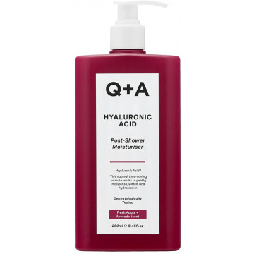 Купити - Q+A Hyaluronic Acid Post-Shower Moisturiser - Засіб з гіалуроновою кислотою для інтенсивного зволоження тіла