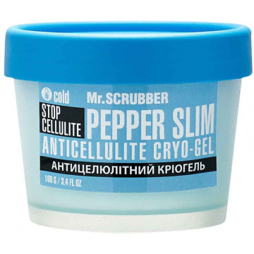 Купити - Mr.Scrubber Stop Cellulite Pepper Slim Anticellulite Cryo-Gel - Антицелюлітний кріогель для тіла