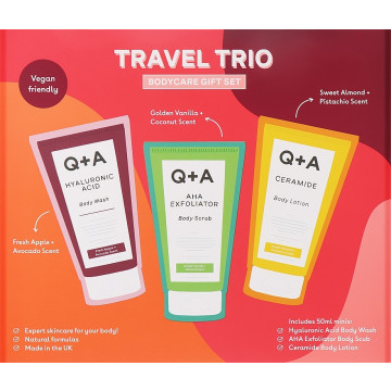 Купити - Q+A Travel Trio - Подарунковий набір для тіла