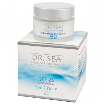 Купити - Dr. Sea Anti-Wrinkle Eye Cream SPF25 - Крем від зморшок навколо очей SPF 25