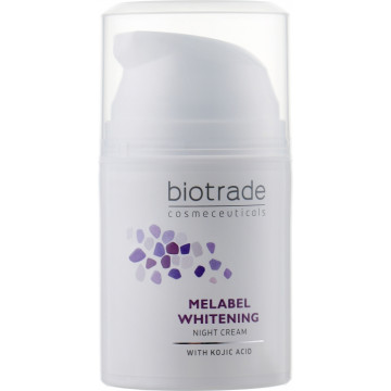 Купити - Biotrade Melabel Whitening Night Cream - Відбілюючий нічний крем