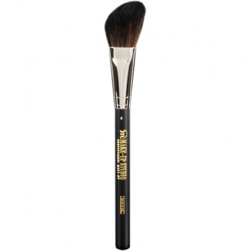 Купити - Make-Up Studio Blusher Brush Flat Domed Angle Nero Nr. 3 - Плаский пензлик зі скошеним кутом для сухої корекції обличчя і нанесення рум'ян