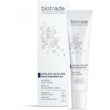 Купити - Biotrade Intensive Care Cream Azelaic Acid 20% & Niacinamide 6% - Крем інтенсивної дії з азелаїновою кислотою 20% і ніацинамідом 6%