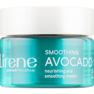 Купити - Lirene Moisture and Nourishment Smoothing Avocado Cream - Гіалуроновий крем, що підвищує еластичність