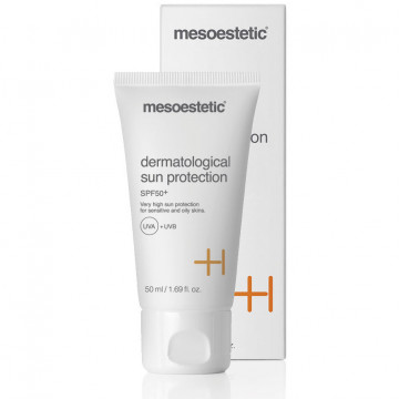 Купити - Mesoestetic Dermatological Sun Protection Spf 50+ - Дерматологічний крем для захисту від сонця для комбінованої-жирної шкіри 50+