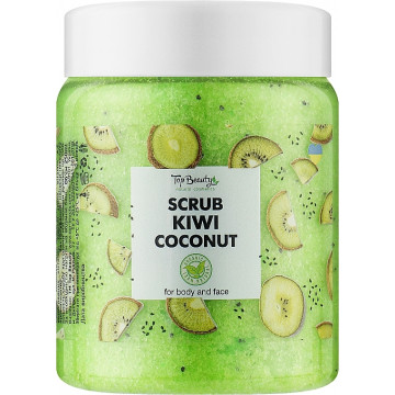 Купити - Top Beauty Scrub Kiwi Coconut - Скраб для тіла та обличчя (ківі)