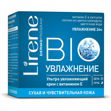 Купити - Lirene Bi Cream - Ультра зволожуючий крем з вітаміном Е