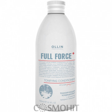 Купити - OLLIN Full Force Tonifying Conditioner - Тонізуючий кондиціонер з екстрактом пурпурного женьшеню