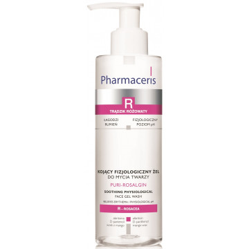 Купити - Pharmaceris R Puri-Rosalgin Soothing Cleansing Gel - Гель для вмивання, заспокоюючий подразнення