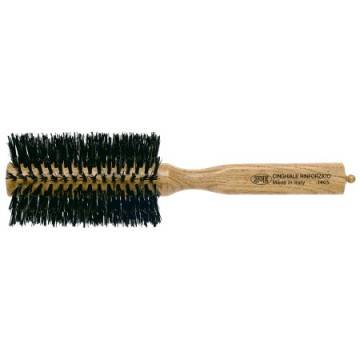 Купити - 3ME Maestri 3ME 1405 - Гребінець з дерев'яною ручкою з ясена з роздільником з посиленою щетиною кабана Triangolo d60mm Купити - 3ME Maestri 3ME 1405 - Гребінець з дерев'яною ручкою з ясена з роздільником з посиленою щетиною кабана Triangolo d60mm