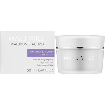 Купити - Malu Wilz Hyaluronic Active+ Cream Soft - Зволожуючий крем для обличчя