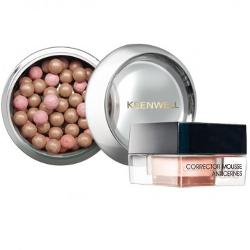 Купити - Keenwell Pack Blush Spheres + Mousse Anticernes - Тонуюча пудра в кульках + Мус-коректор