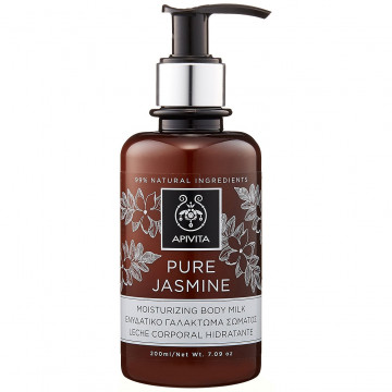 Купити - Apivita pure jasmine moisturizing body milk - Зволожуюче молочко для тіла "Чистий жасмин"