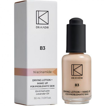 Купити - Dr. Kadir B3 Drying Lotion+Make Up For Problematic Skin - Тонуючий лосьйон для проблемної шкіри Купити - Dr. Kadir B3 Drying Lotion+Make Up For Problematic Skin - Тонуючий лосьйон для проблемної шкіри