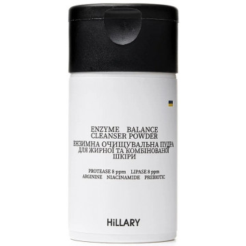Купити - Hillary Enzyme Balance Cleanser Powder - Ензимна очищувальна пудра для жирної та комбінованої шкіри