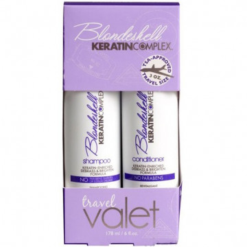 Купити - Keratin Complex Blondeshell Travel Valet - Дорожний набір для освітленого волосся