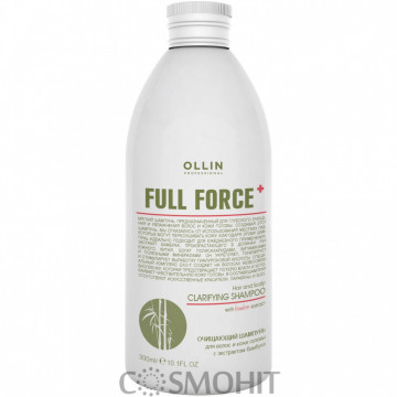 Купити - OLLIN Full Force Purifying Shampoo - Очищуючий шампунь для волосся і шкіри голови з екстрактом бамбука