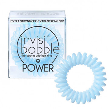Купити - Invisibobble Power Something Blue - Гумки для волосся экстра-сильной фіксації