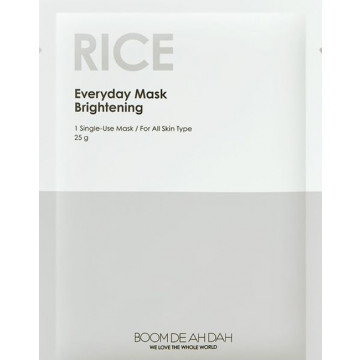 Купити - Boom De Ah Dah Everyday Mask Brightening Rice - Вирівнююча тон маска для обличчя