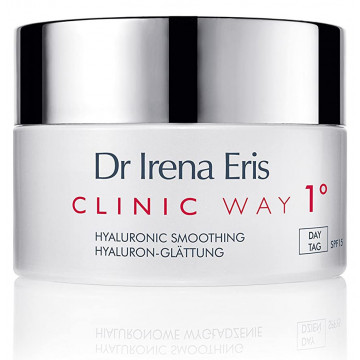 Купити - Dr. Irena Eris Clinic Way 1° Hyaluronic Smoothing Day Cream - Денний крем для обличчя "Гіалуронове розгладження"