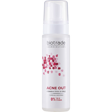 Купити - Biotrade Acne Out Cleansing Face Foam - Очищаюча пінка