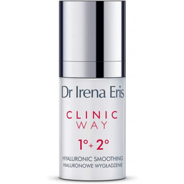 Купити - Dr. Irena Eris Clinic Way 1°+2° Hyaluronic Smoothing Eye Cream - Крем для шкіри навколо очей "Гіалуронове розгладження"